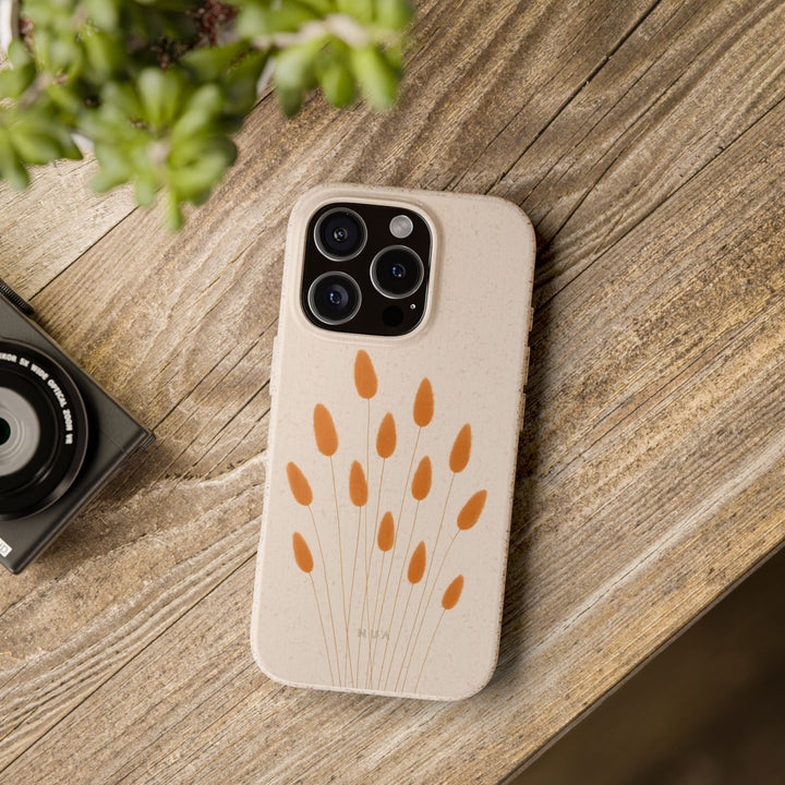 Amber Calm Eco iPhone Case - Biodegradable & Stylish