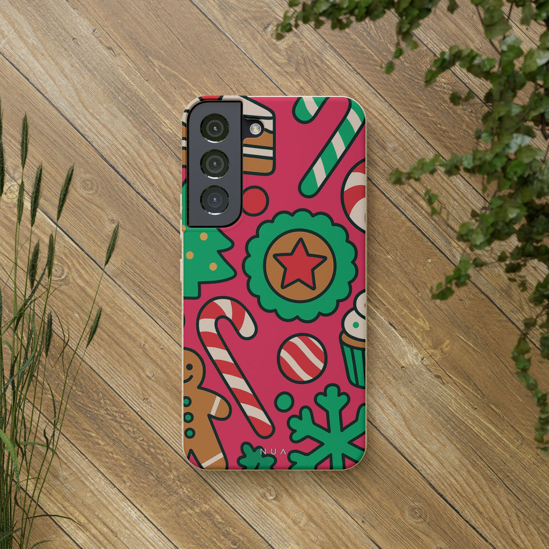 Christmas Treats Eco Samsung Case - Biodegradable & Stylish