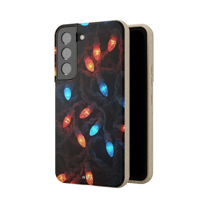 Christmas Fairy Lights Eco Samsung Case - Biodegradable & Stylish