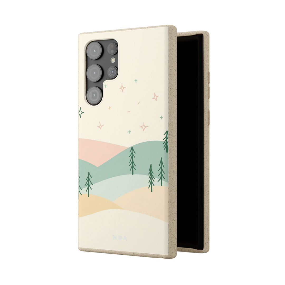 Hygge Hills Eco Samsung Case - Biodegradable & Stylish