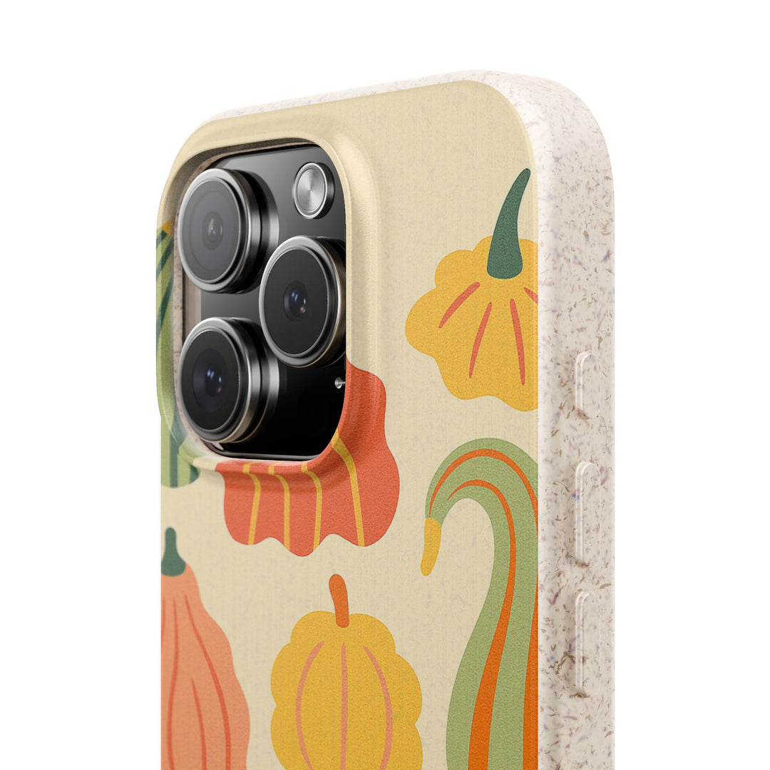 Pumpkin patch Eco iPhone Case - Biodegradable & Stylish