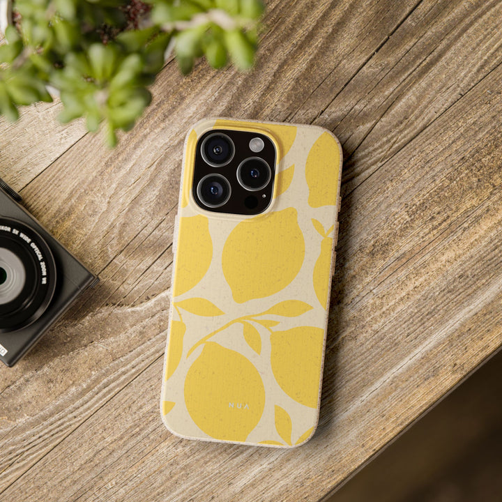 Citrus Pop Eco iPhone Case - Biodegradable & Stylish