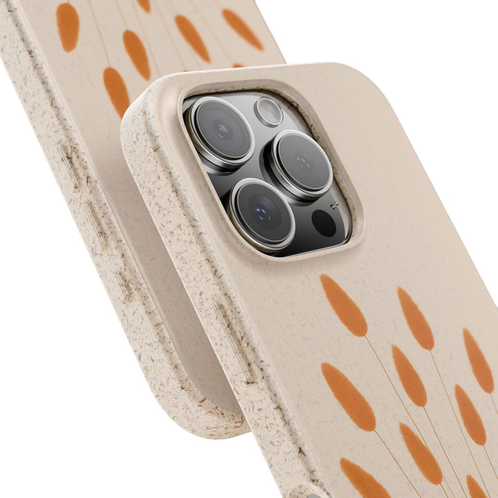 Amber Calm Eco iPhone Case - Biodegradable & Stylish