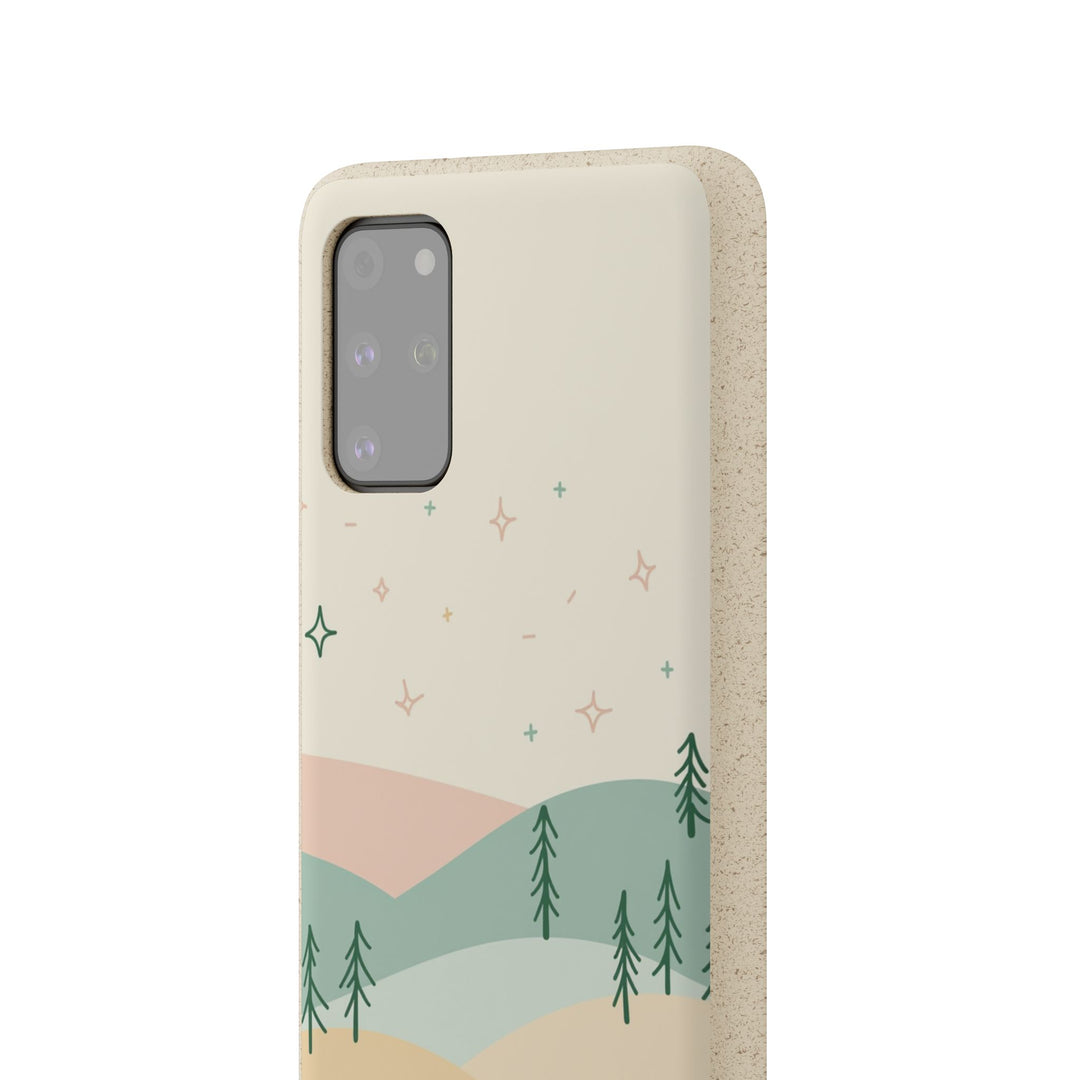 Hygge Hills Eco Samsung Case - Biodegradable & Stylish