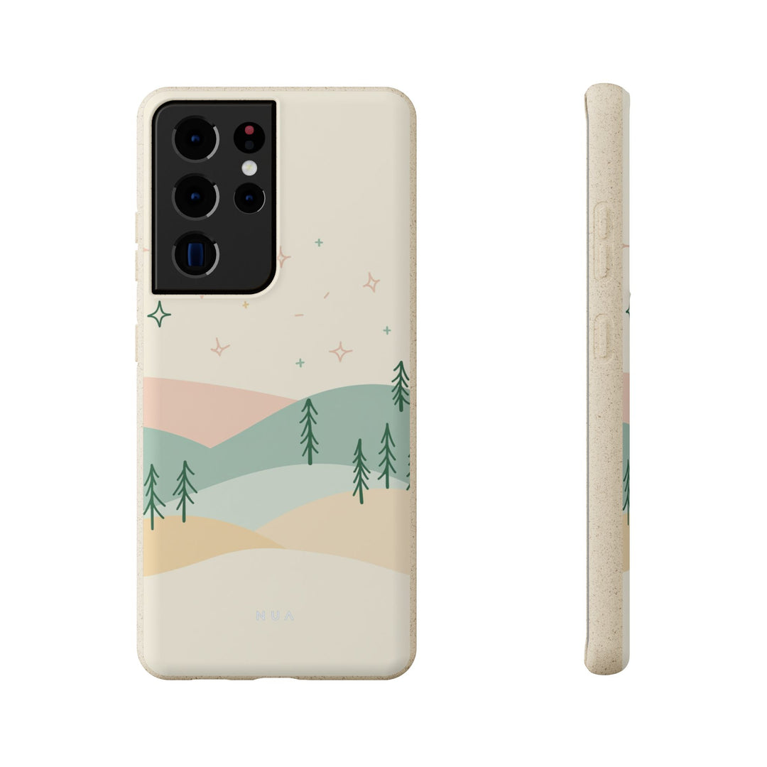 Hygge Hills Eco Samsung Case - Biodegradable & Stylish