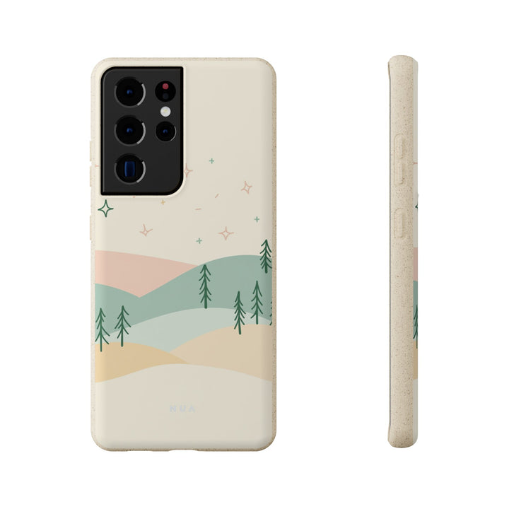 Hygge Hills Eco Samsung Case - Biodegradable & Stylish