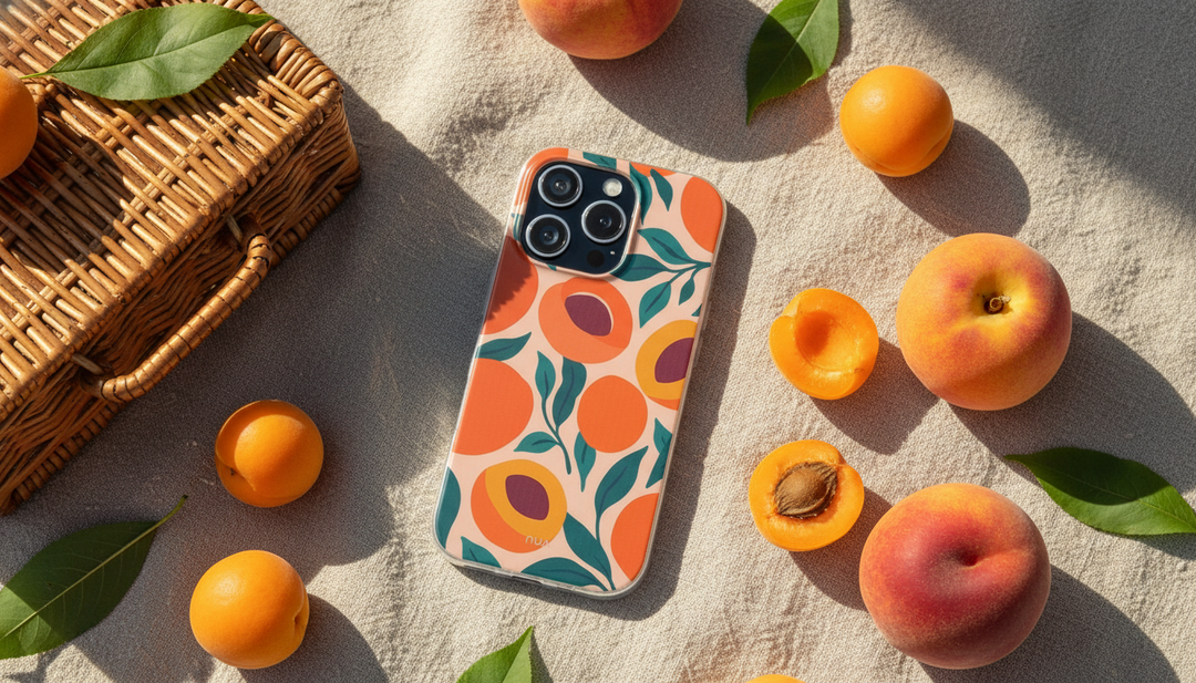 Peachy Summer Garden iPhone Case