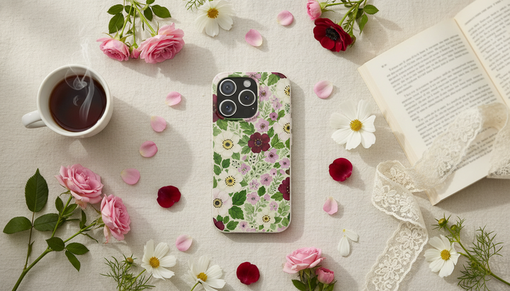Eco-Friendly Wild Floral iPhone Case