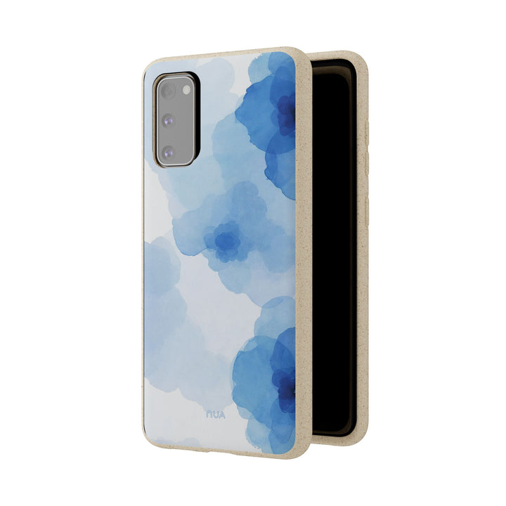 Ocean Bloom: Watercolor Serenity in Blue Samsung Case