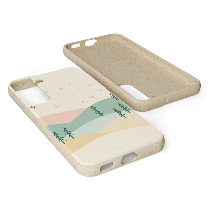 Hygge Hills Eco Samsung Case - Biodegradable & Stylish