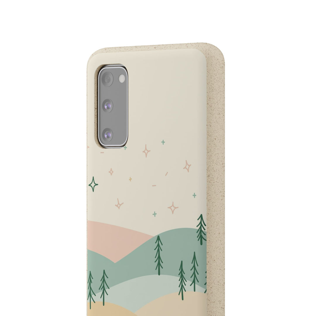 Hygge Hills Eco Samsung Case - Biodegradable & Stylish