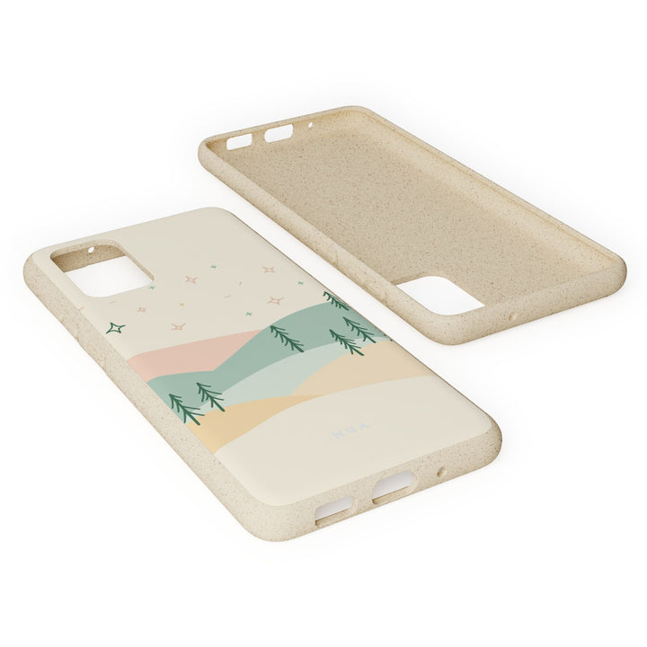 Hygge Hills Eco Samsung Case - Biodegradable & Stylish