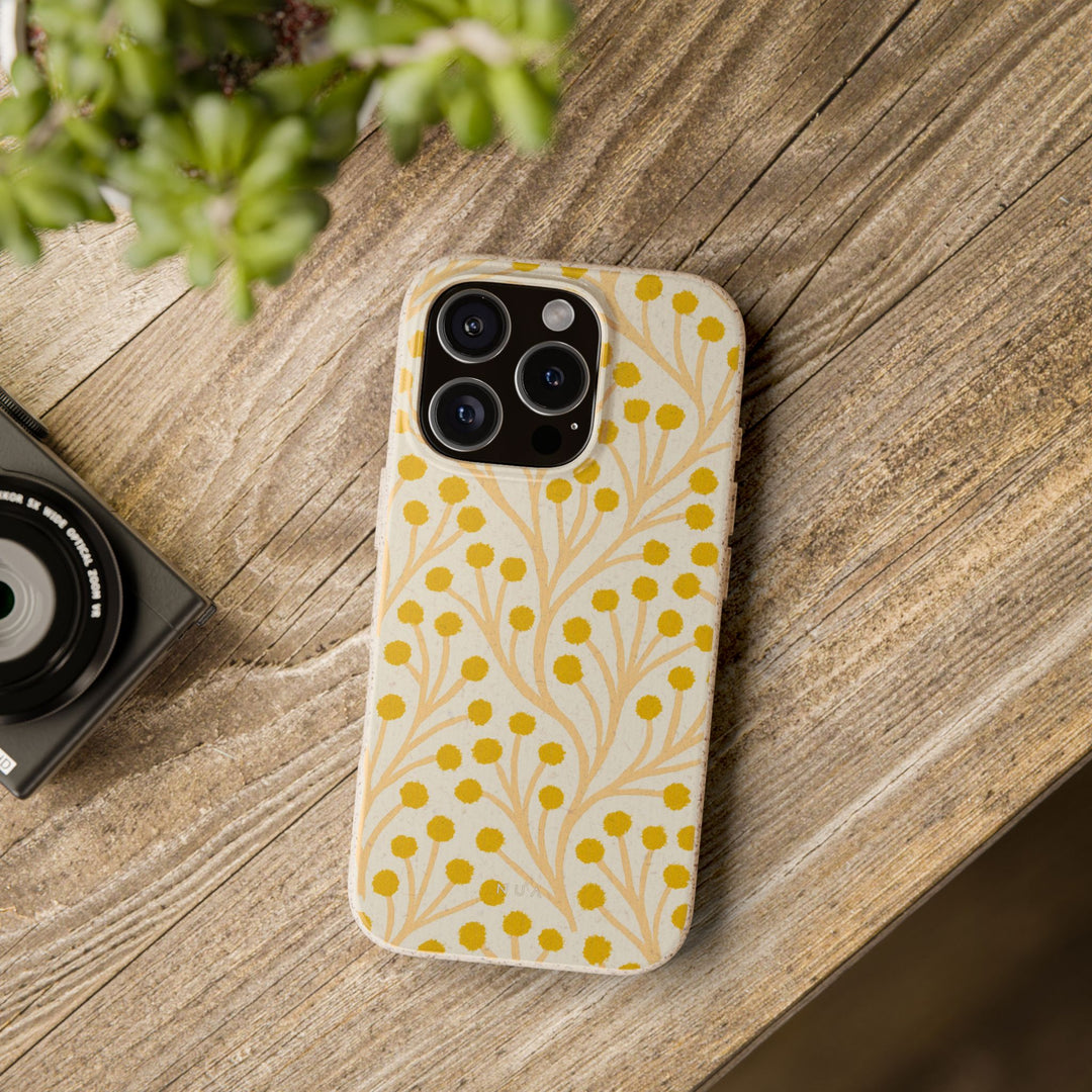 Wattle Bloom iPhone Case