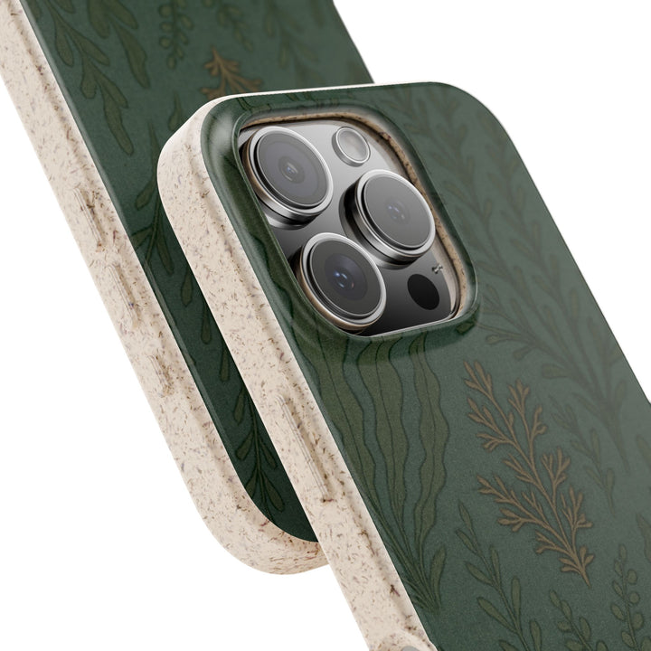 Eco-Friendly iPhone Case with Botanical Design