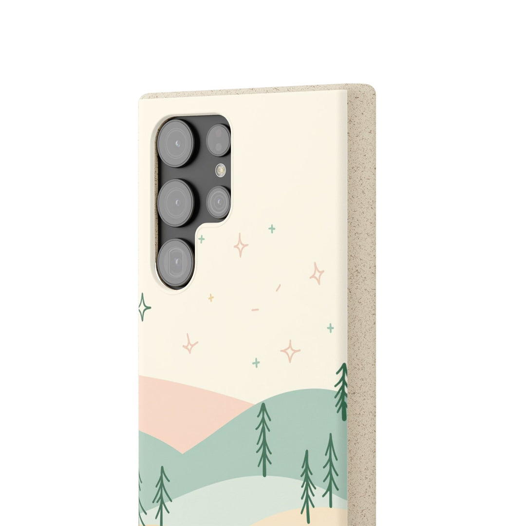 Hygge Hills Eco Samsung Case - Biodegradable & Stylish