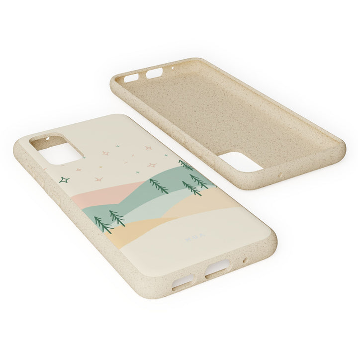 Hygge Hills Eco Samsung Case - Biodegradable & Stylish