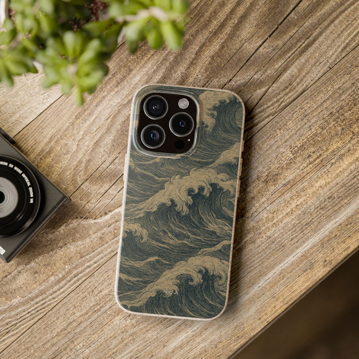 Eco-Friendly Ocean Wave uPhone Case