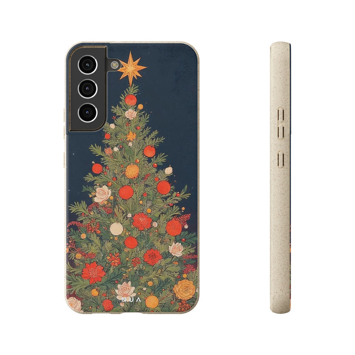 Art Noveau Christmas Eco Samsung Case - Biodegradable & Stylish