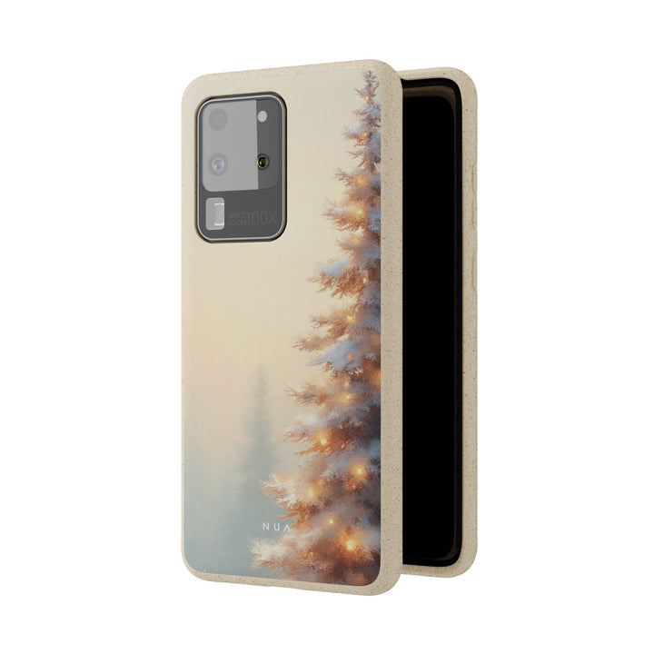 Snowy Pine Eco Samsung Case - Biodegradable & Stylish