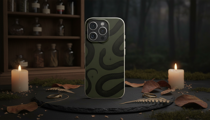 Snake Pattern iPhone Case - Biodegradable Protection