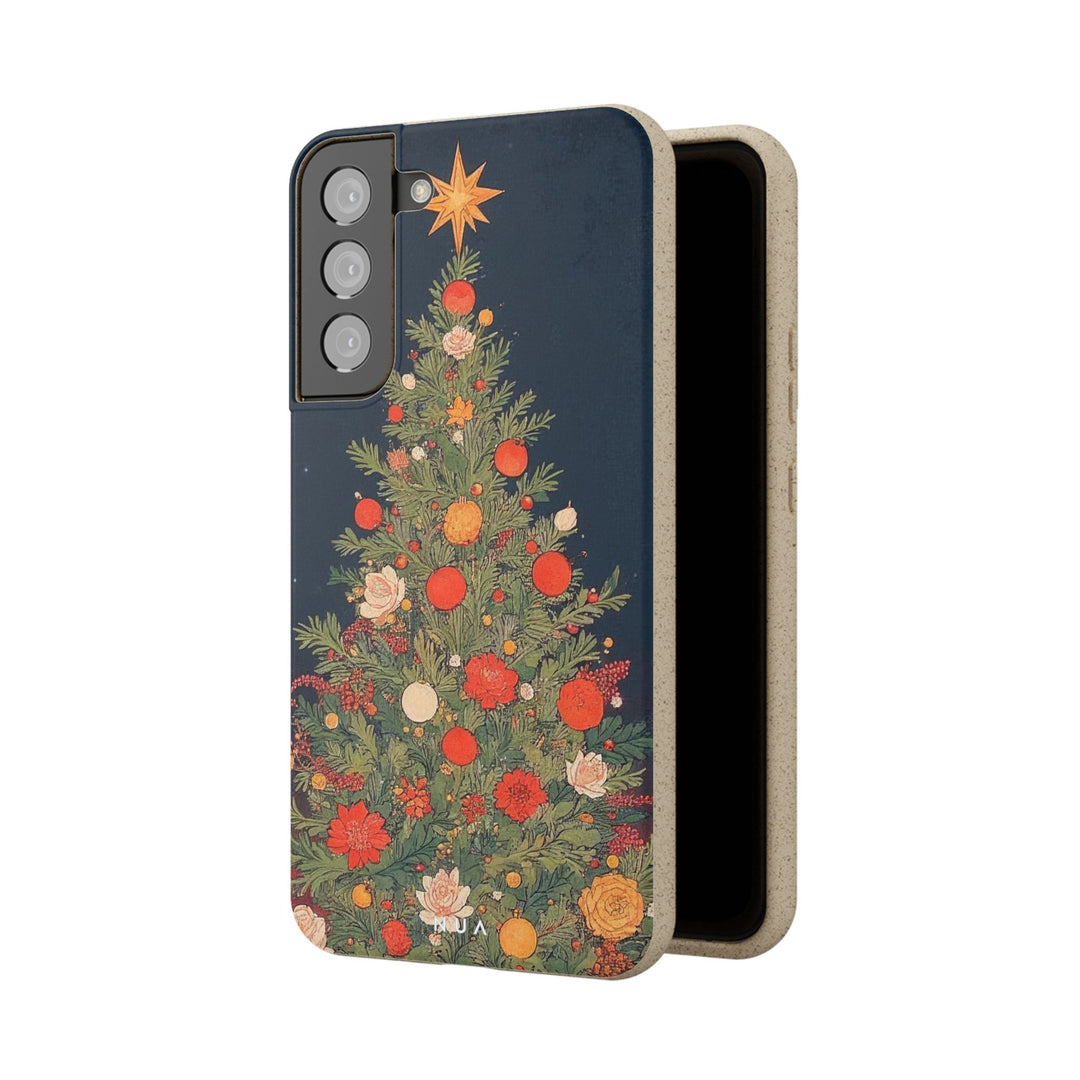 Art Noveau Christmas Eco Samsung Case - Biodegradable & Stylish
