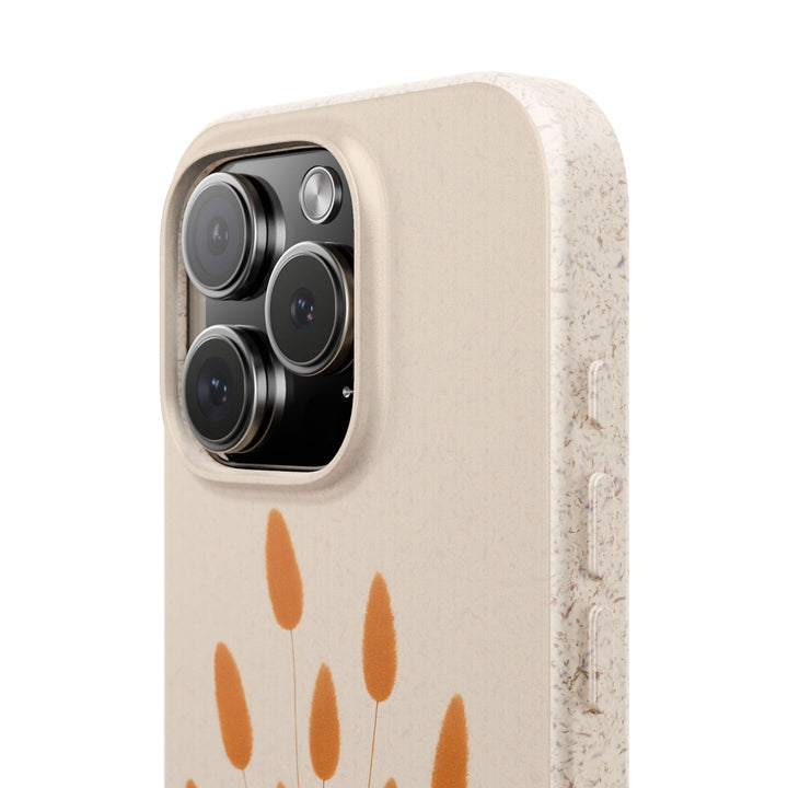 Amber Calm Eco iPhone Case - Biodegradable & Stylish