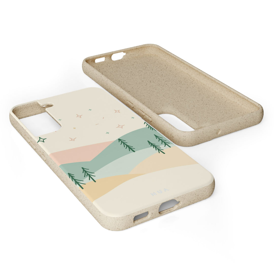 Hygge Hills Eco Samsung Case - Biodegradable & Stylish