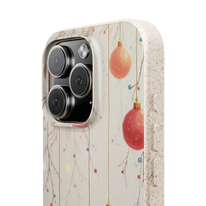 Soft Noel Ornaments Eco iPhone Case - Biodegradable & Stylish