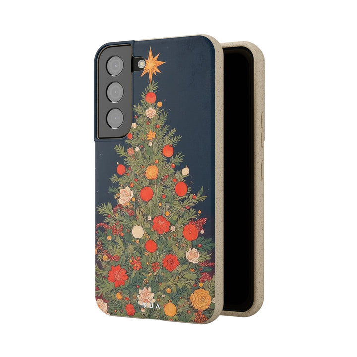 Art Noveau Christmas Eco Samsung Case - Biodegradable & Stylish