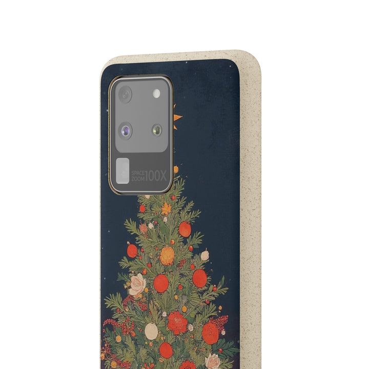 Art Noveau Christmas Eco Samsung Case - Biodegradable & Stylish
