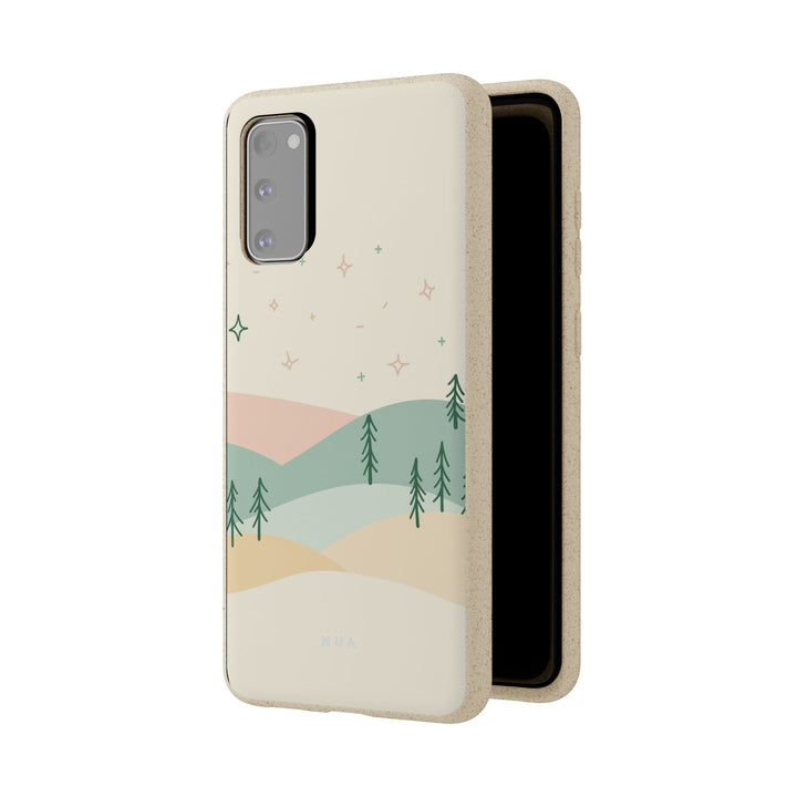 Hygge Hills Eco Samsung Case - Biodegradable & Stylish