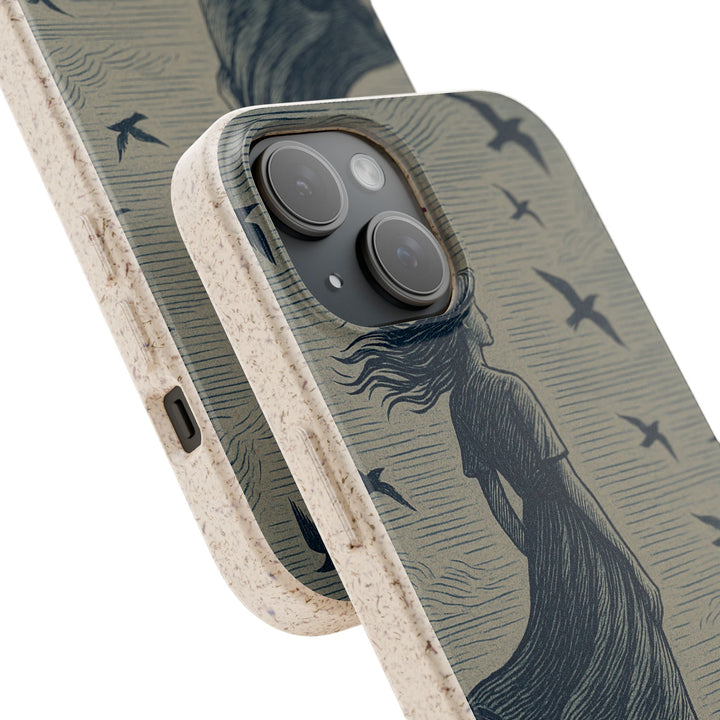 The Flight Within - Eco-Friendly Biodegradable iPhone Case