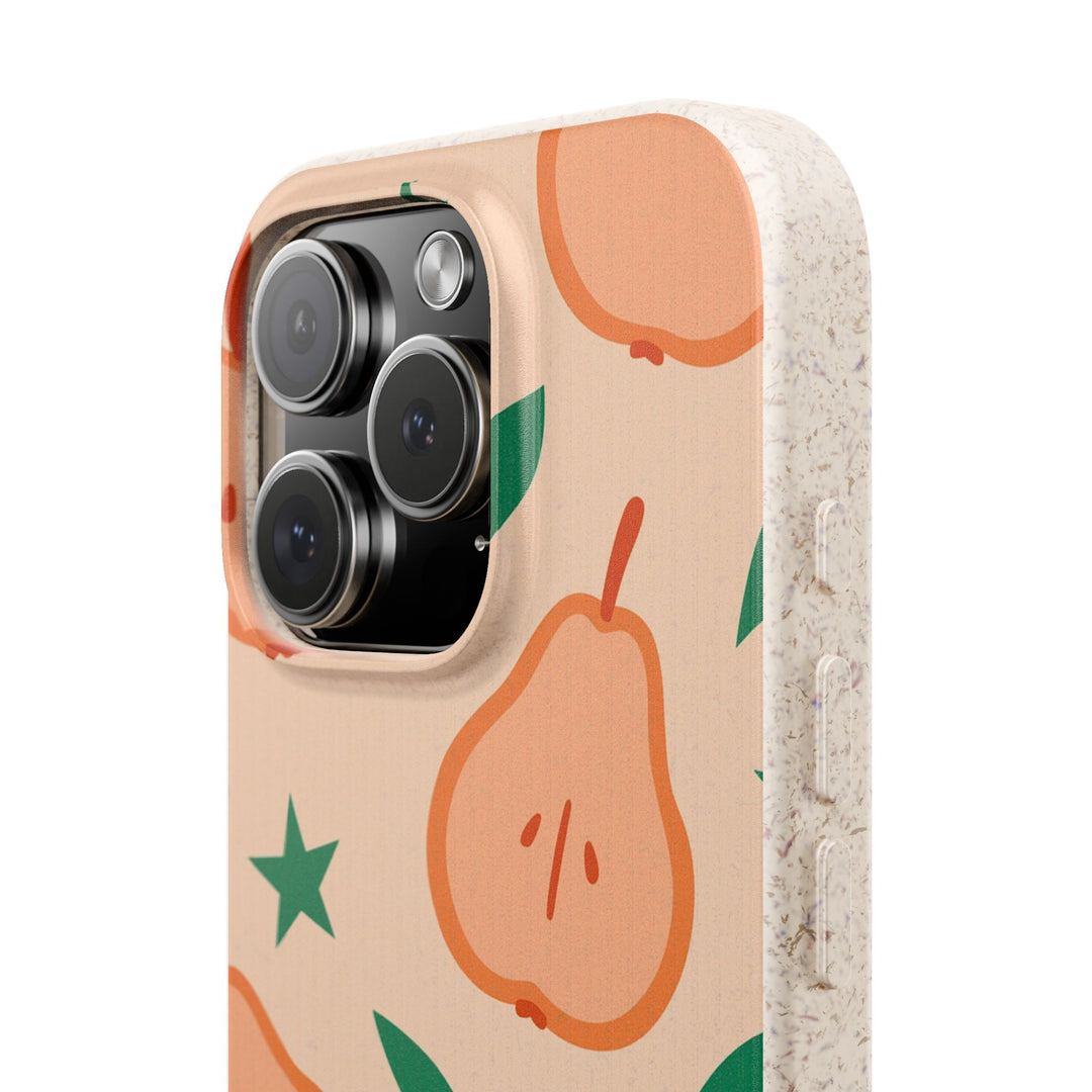 Pear Perfect Eco iPhone Case - Biodegradable & Stylish