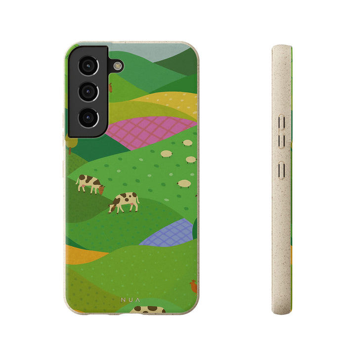Eco-Friendly Farmcore Fields Samsung Case