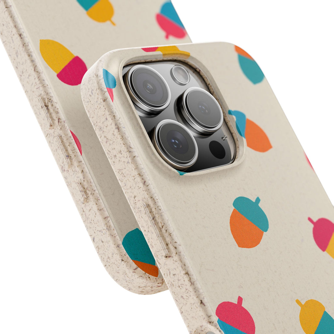 Acorn Pop Eco iPhone Case - Biodegradable & Stylish