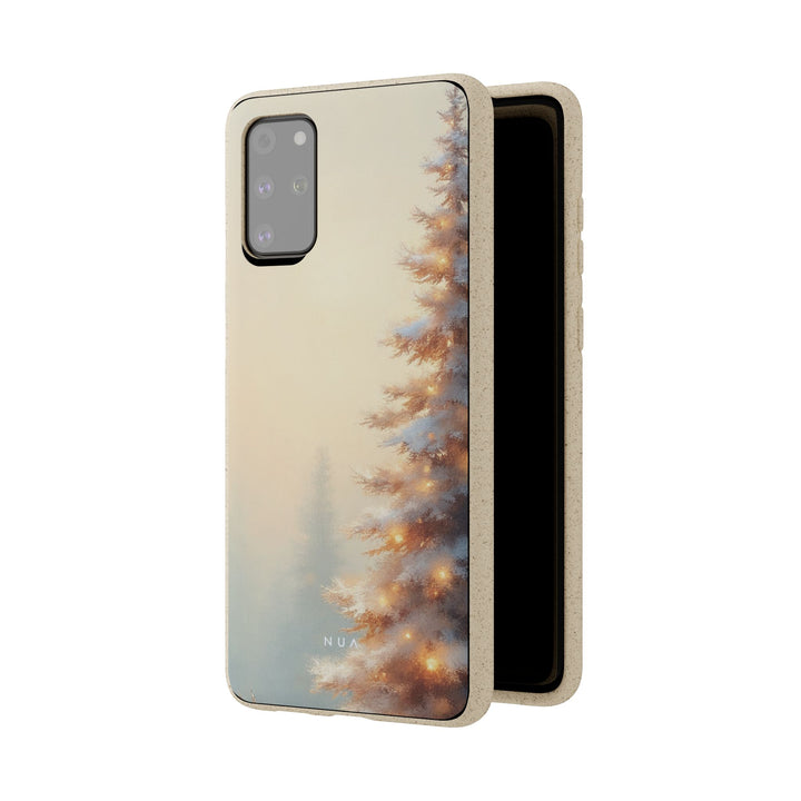 Snowy Pine Eco Samsung Case - Biodegradable & Stylish