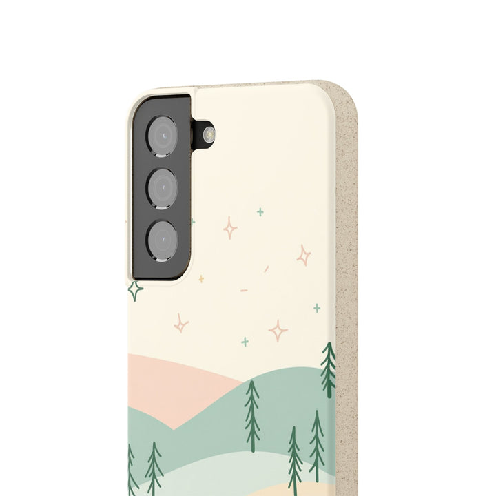 Hygge Hills Eco Samsung Case - Biodegradable & Stylish