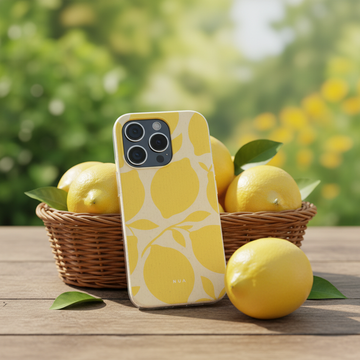 Citrus Pop Eco iPhone Case - Biodegradable & Stylish
