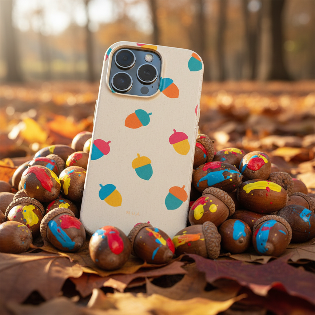 Acorn Pop Eco iPhone Case - Biodegradable & Stylish